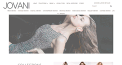 Desktop Screenshot of jovani.com